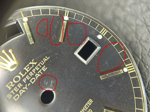 Rolex Day-Date Black Stick for model 18038 - 18238 FCD30002