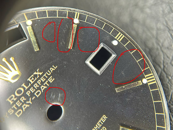 Load image into Gallery viewer, Rolex Day-Date Black Stick for model 18038 - 18238 FCD30002

