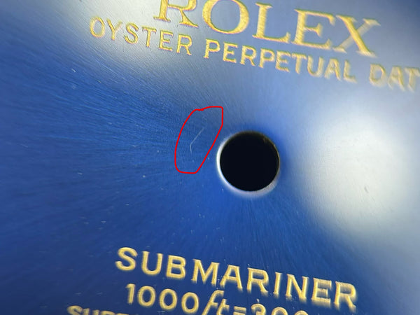 Load image into Gallery viewer, Rolex Submariner Blue "T 25" Dial for model 16613 FCD30026

