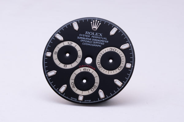 Load image into Gallery viewer, Rolex Daytona Black Lumi Dial for model 116520 FCD30029
