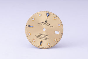 Rolex Submariner T<25 Champagne Serti Dial for model 16613 - 16618 FCD30031