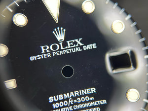 Rolex Submariner Black T<25 dial for model 16800 - 16610 FCD30040