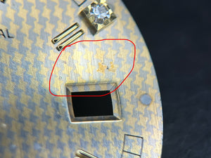 Rolex Mens Champagne Hounds Tooth Diamond Dial for model 16233 FCD30082