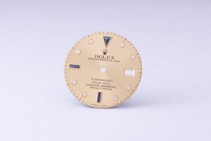 Rolex Submariner T<25 Champagne Serti Dial for model 16613 - 16618 FCD30083