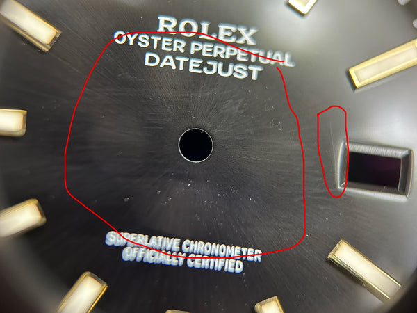 Load image into Gallery viewer, Rolex Datejust 41 Black Stick Dial for 126333 - 126303 FCD30092
