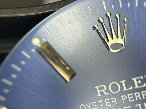 Load image into Gallery viewer, Rolex Datejust Blue stick Dial for model 16014 - 16234 FCD30100
