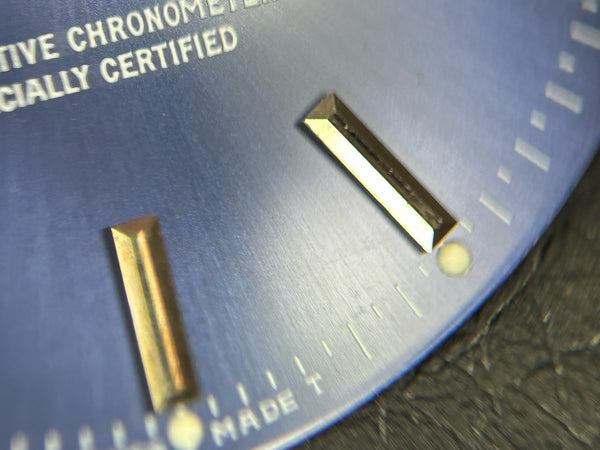 Load image into Gallery viewer, Rolex Datejust Blue stick Dial for model 16014 - 16234 FCD30100
