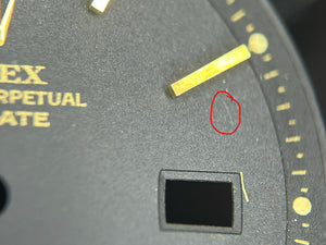 Rolex Day-Date Matte Black Dial for model 1803 - 1807 FCD30102