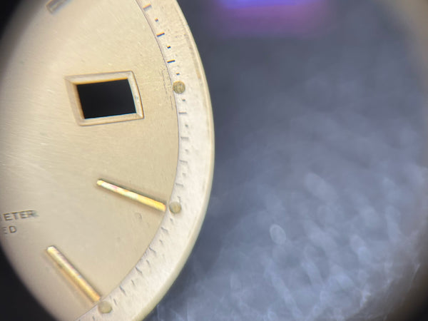 Load image into Gallery viewer, Rolex Day-Date Champagne Fat 6-9 Dial for model 1803 - 1807 FCD30103
