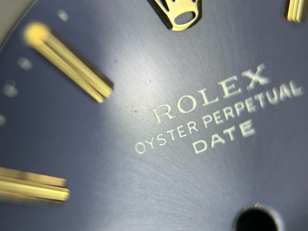 Load image into Gallery viewer, Rolex Blue Stick Date dial for model 1500 - 1501 FCD30109
