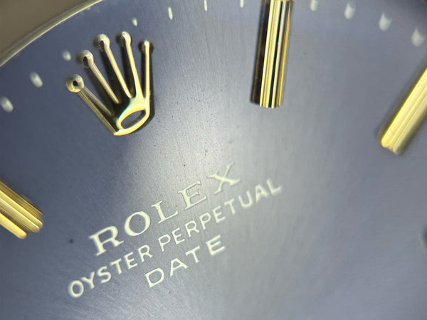 Load image into Gallery viewer, Rolex Blue Stick Date dial for model 1500 - 1501 FCD30109
