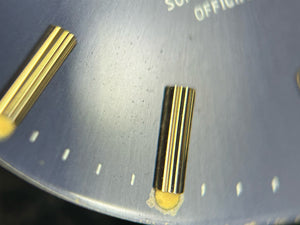 Rolex Blue Stick Date dial for model 1500 - 1501 FCD30109