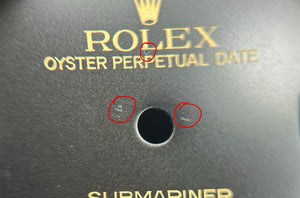 Rolex Submariner Black T<25 dial for model 16803 - 16808 - 16613 FCD30119