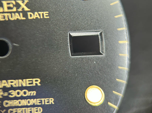 Load image into Gallery viewer, Rolex Submariner Black T<25 dial for model 16803 - 16808 - 16613 FCD30119
