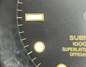 Rolex Submariner Black T<25 dial for model 16803 - 16808 - 16613 FCD30119