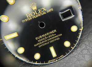 Rolex Submariner Black T<25 dial for model 16803 - 16808 - 16613 FCD30120