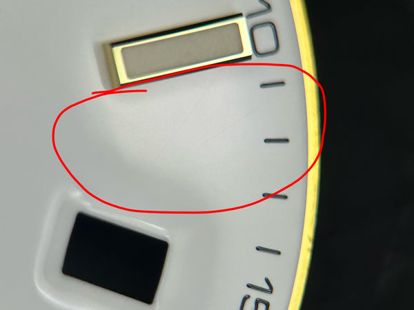Load image into Gallery viewer, Rolex Datejust 41 White Stick Dial for 126333 FCD30140
