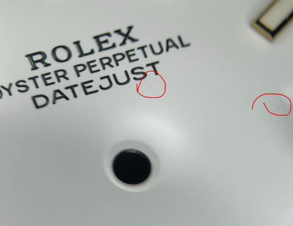 Load image into Gallery viewer, Rolex Datejust 41 White Stick Dial for 126333 FCD30142
