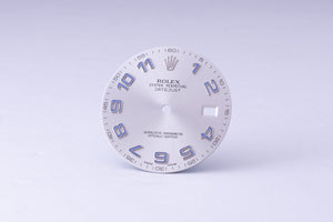 Rolex Datejust Silver Blue Arabic Datejust II dial 116334 FCD30145