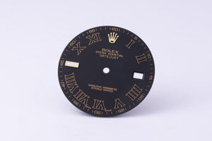 Rolex Datejust II Black Roman dial for model 116333 FCD30156