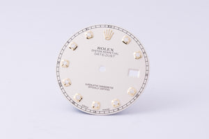 Rolex Datejust II Ivory Diamond Dial for model 116333 FCD30162