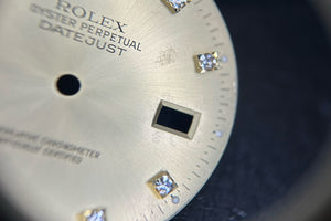 Rolex Datejust Champagne Diamond dial for model 16013 - 16233 FCD30184