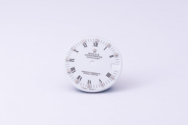 Load image into Gallery viewer, Rolex Midsize White Peg dial for model 68274 FCD30245
