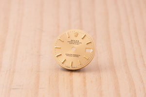 Rolex Ladies Datejust Champagne Stick Dial for model 69173 - 69178 FCD30248