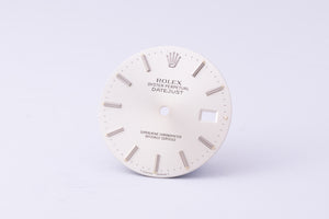 Rolex Datejust Silver Stick dial for model 16014 - 16030 FCD30249