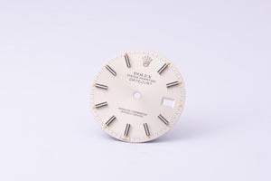 Rolex Datejust Silver Stick dial for model 16014 - 16030 FCD30257
