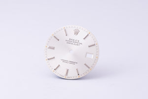 Rolex Datejust Silver Stick dial for model 16014 - 16030 FCD30258