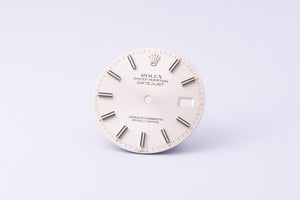 Rolex Datejust Silver Stick dial for model 16014 - 16030 FCD30264