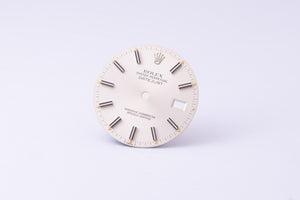 Rolex Datejust Silver Stick dial for model 16014 - 16030 FCD30265
