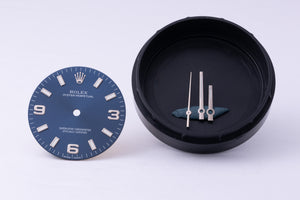 Rolex Oysterperpetual 34mm Blue Dial W Hands for 114200 FCD30310