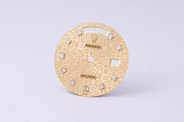 Load image into Gallery viewer, Rolex Day-Date Champagne Jubilee Diamond Dial for model 18238 FCD30312
