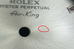 Rolex Airking 34mm Silver Dial Pink Sticks for 114200 FCD30313