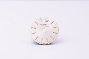 Rolex Oyster Perpetual silver dial for model 76180 FCD30323