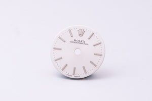 Rolex Oyster Perpetual silver dial for model 76180 FCD30324