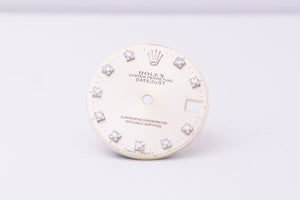 Rolex Midsize Silver Diamond Dial for model 68274 - 68279 FCD30342