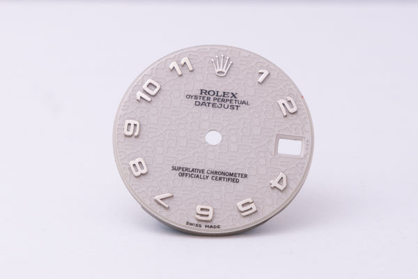 Load image into Gallery viewer, Rolex Midsize Ivory Jubilee Arabic dial for model 68273 FCD30347
