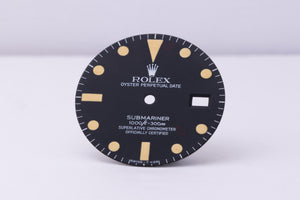 Rolex Submariner Matte Black Dial for 16800 FCD30357