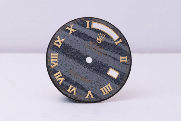 Load image into Gallery viewer, Rolex Daydate Ferrite Roman Stone Dial for 18038 - 18238 FCD30359
