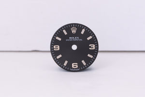 Rolex Oyster Perpetual black arabic dial for model 76180 FCD30365
