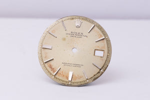 Rolex Datejust spotted / discolored dial for model 1601 FCD30375