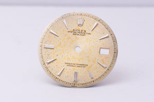 Rolex Datejust spotted / discolored dial for model 1601 FCD30376