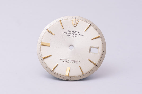 Load image into Gallery viewer, Rolex Datejust spotted / discolored dial for model 1601 FCD30380
