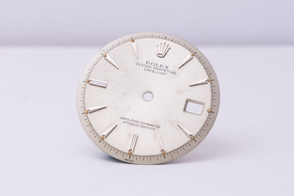 Load image into Gallery viewer, Rolex Datejust spotted / discolored dial for model 1601 FCD30381
