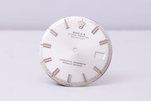 Rolex Datejust Silver Wide Boy Marker dial for model 1601 FCD30393