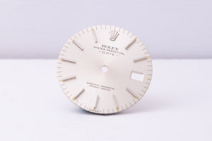 Rolex Date Silver Index Dial for model 1500 FCD30397