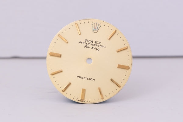 Load image into Gallery viewer, Rolex Air-King Champagne  Stick dial for model 5501 FCD30405
